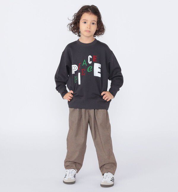 SHIPS KIDS「【SHIPS KIDS別注】ARCH＆LINE:100～130cm / グラフィック スウェット」|スウェット・ジャージ|