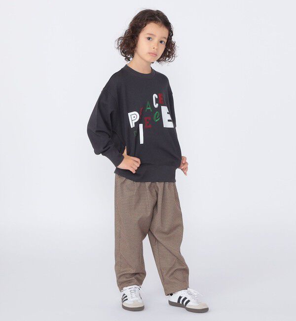 SHIPS KIDS「【SHIPS KIDS別注】ARCH＆LINE:100～130cm / グラフィック スウェット」|スウェット・ジャージ|