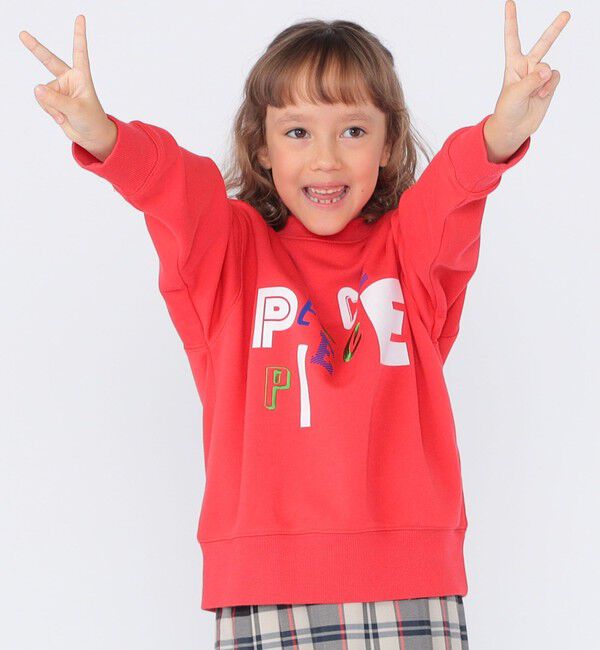 SHIPS KIDS「【SHIPS KIDS別注】ARCH＆LINE:100～130cm / グラフィック スウェット」|スウェット・ジャージ|