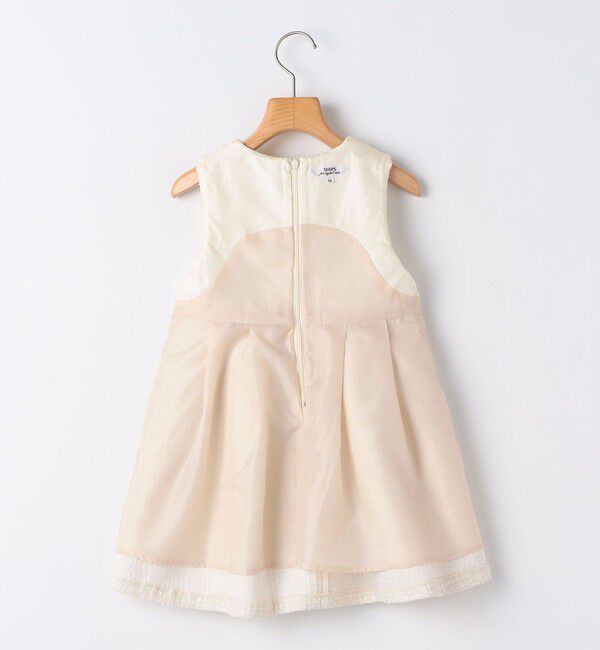SHIPS KIDS「SHIPS KIDS:110～130cm /セレモニー ラメ ツイード ジャンパースカート」|ワンピース|