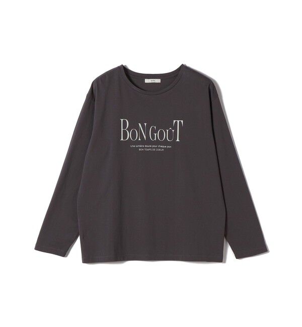 SHIPS for women「ロング スリーブ プリント TEE」|Tシャツ・カットソー|