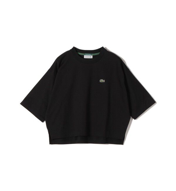 SHIPS for women「【SHIPS別注】LACOSTE:〈手洗い可能〉五分袖 TEE」|Tシャツ・カットソー|