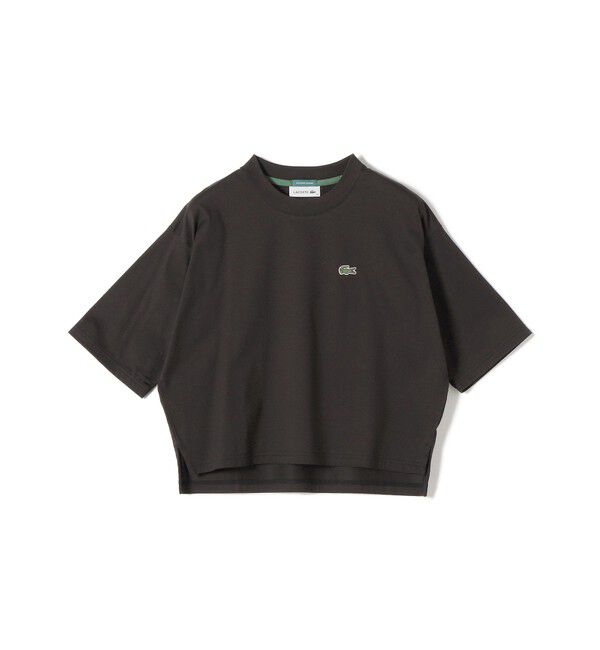 SHIPS for women「【SHIPS別注】LACOSTE:〈手洗い可能〉五分袖 TEE」|Tシャツ・カットソー|