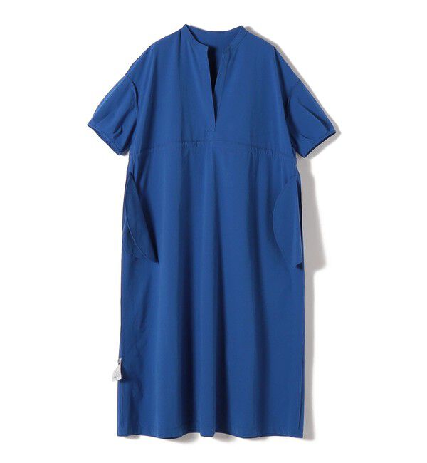 SHIPS for women「〈接触冷感 / 撥水加工〉TEXBRID(R) タフタ ウエスト 切替 ワンピース」|ワンピース|