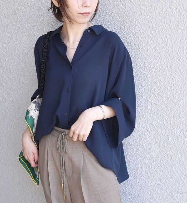 SHIPS Colors 「SHIPS Colors:〈手洗い可能〉2WAY スリーブ シャツ◇」|シャツ・ブラウス|