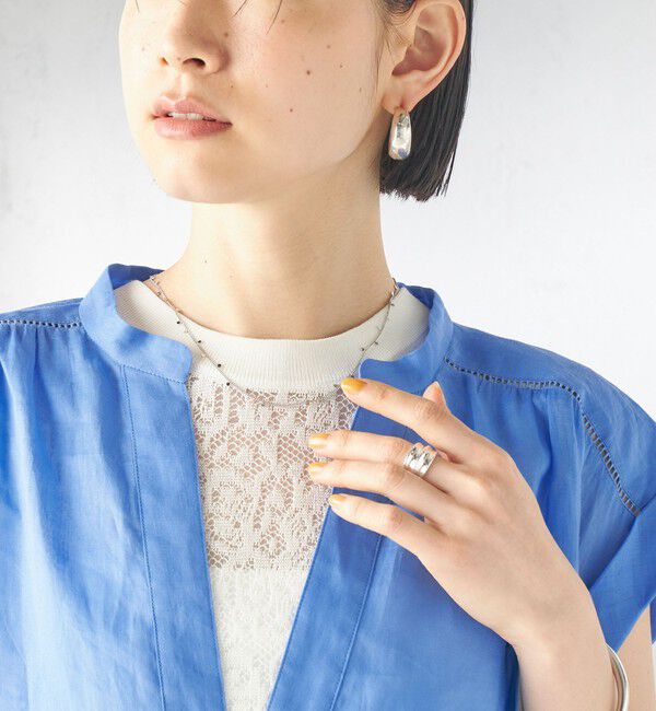 SHIPS for women「プチ ドット チェーン ネックレス」|ネックレス|シルバー