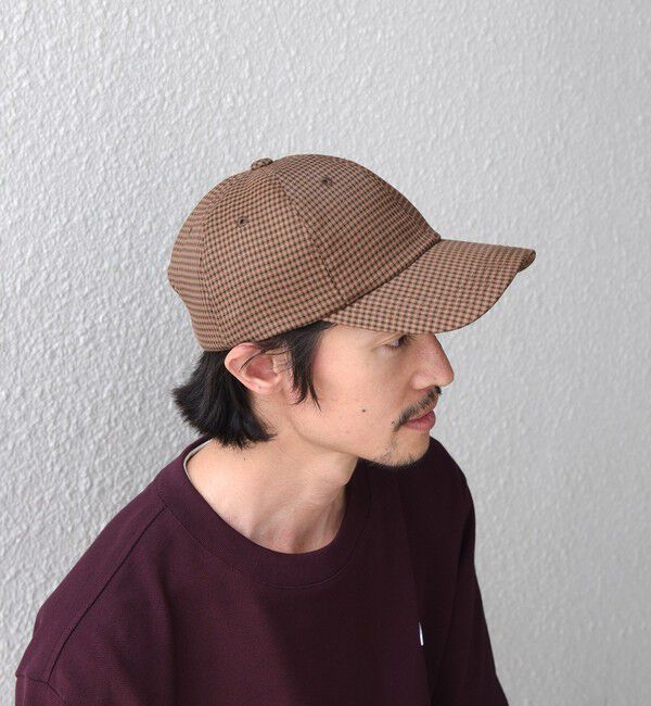 SHIPS any「SHIPS any:〈消臭/抗菌〉ミニ チェック 6パネル キャップ◆」|キャップ・キャスケット|