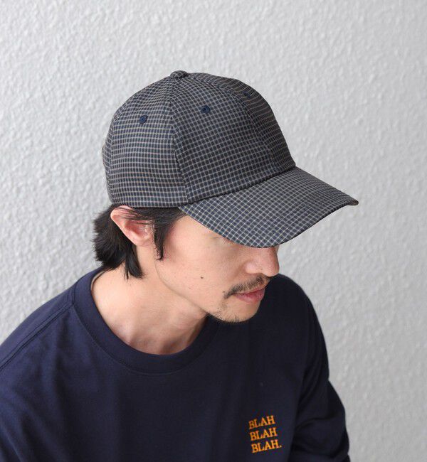 SHIPS any「SHIPS any:〈消臭/抗菌〉ミニ チェック 6パネル キャップ◆」|キャップ・キャスケット|