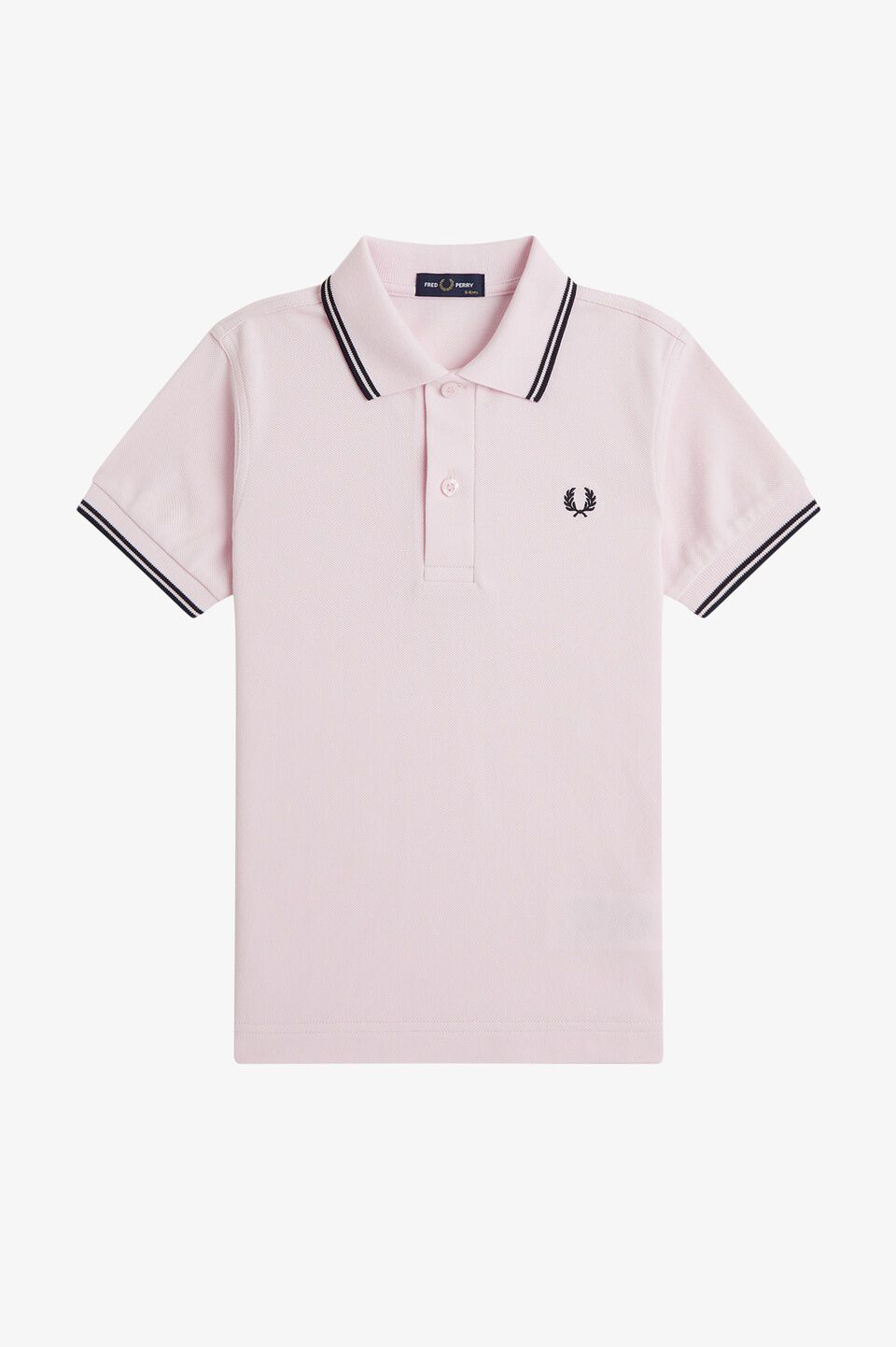 FRED PERRY 「FRED PERRY／Kids Twin Tipped Fred Perry Shirt／キッズ ツインティップラインポロシャツ」|ポロシャツ|ICEDPINK/NAVY