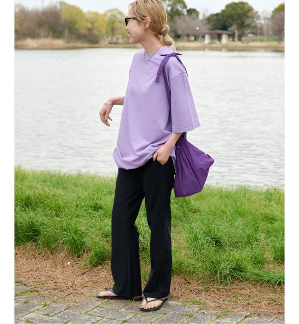 OUTDOOR PRODUCTS Usual Things「ACTIVE WEAR テレコ スリムイージー」|スラックス|