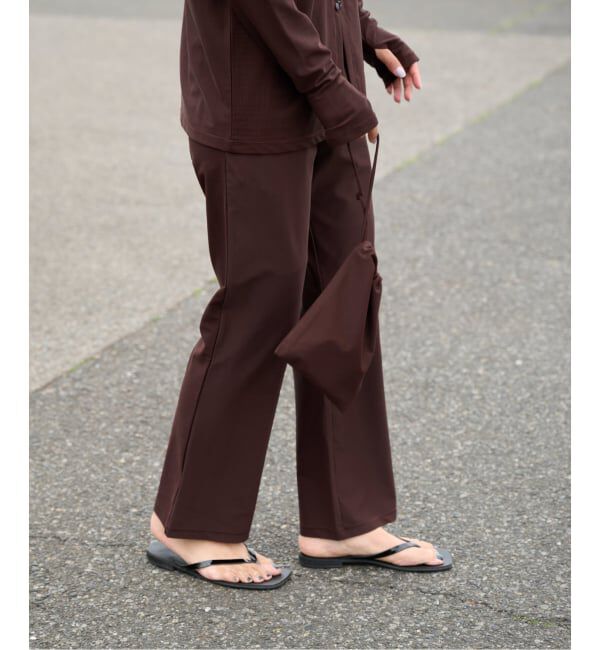 OUTDOOR PRODUCTS Usual Things「ACTIVE WEAR テレコ スリムイージー」|スラックス|
