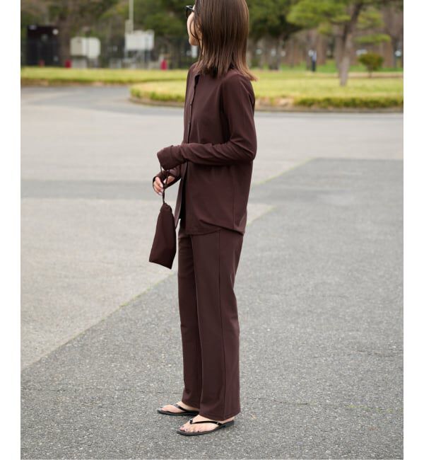 OUTDOOR PRODUCTS Usual Things「ACTIVE WEAR テレコ スリムイージー」|スラックス|