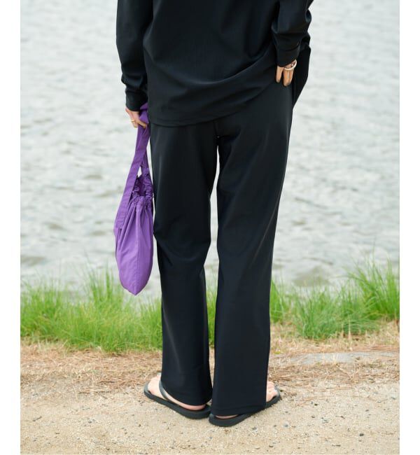 OUTDOOR PRODUCTS Usual Things「ACTIVE WEAR テレコ スリムイージー」|スラックス|