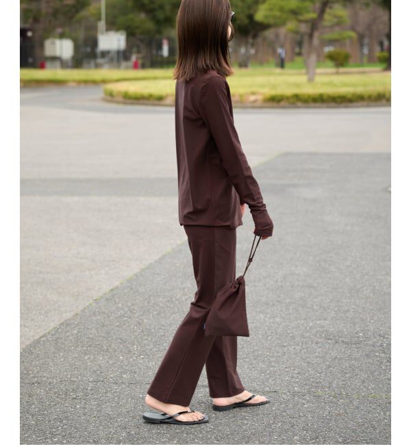 OUTDOOR PRODUCTS Usual Things「ACTIVE WEAR テレコ スリムイージー」|スラックス|