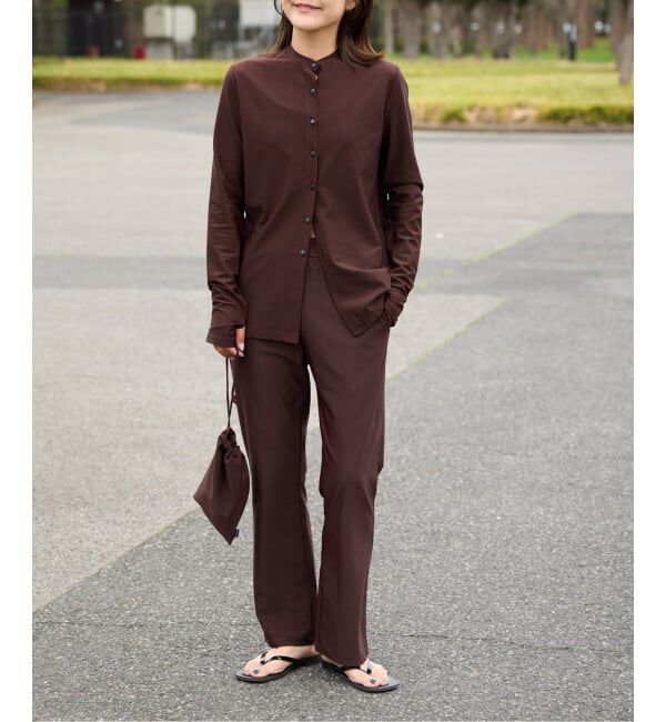 OUTDOOR PRODUCTS Usual Things「ACTIVE WEAR テレコ スリムイージー」|スラックス|