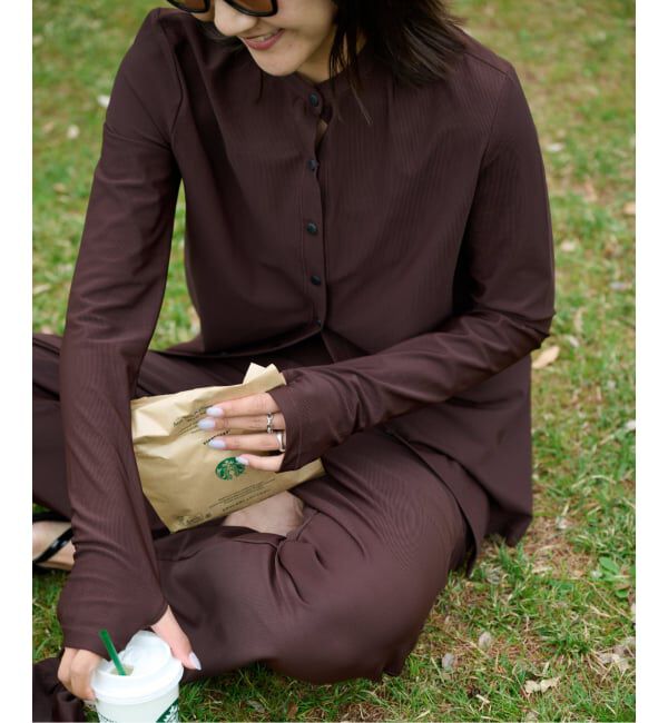 OUTDOOR PRODUCTS Usual Things「ACTIVE WEAR テレコ スリムイージー」|スラックス|