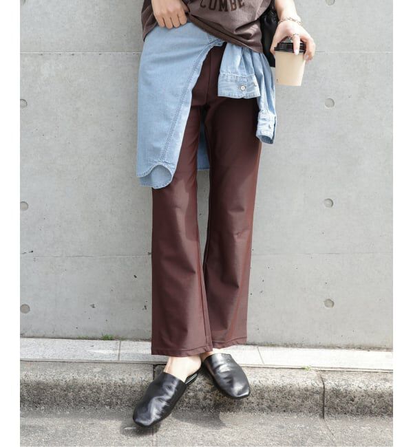 OUTDOOR PRODUCTS Usual Things「ACTIVE WEAR テレコ スリムイージー」|スラックス|