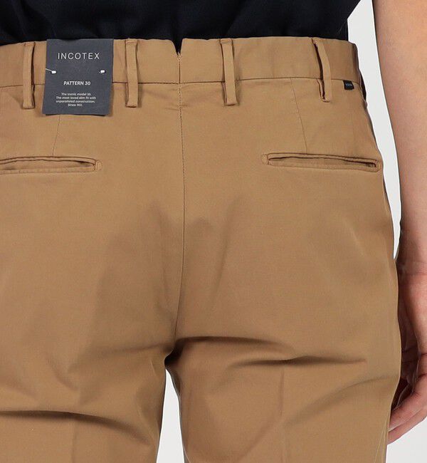 TOMORROWLAND BUYING WEAR「INCOTEX コットンポリウレタン ストレッチノープリーツスラックス 30」|スラックス|
