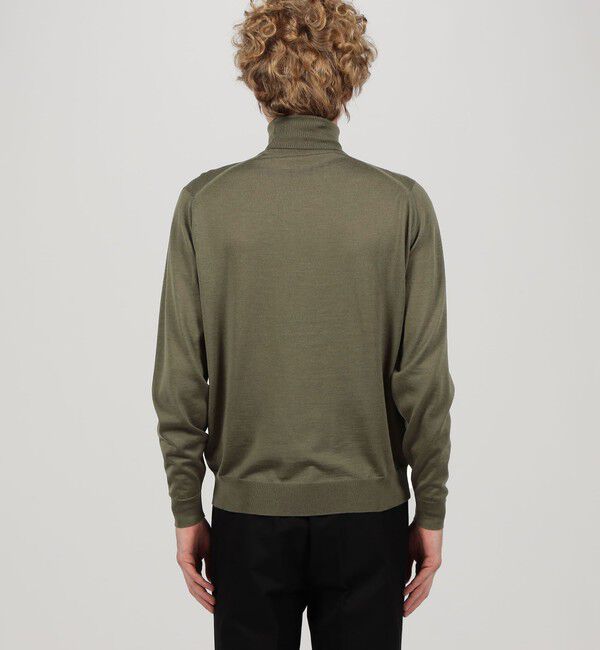 TOMORROWLAND BUYING WEAR「JOHN SMEDLEY LEVINE メリノウールタートルネックニット」|ニット・セーター|