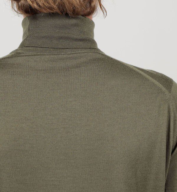 TOMORROWLAND BUYING WEAR「JOHN SMEDLEY LEVINE メリノウールタートルネックニット」|ニット・セーター|