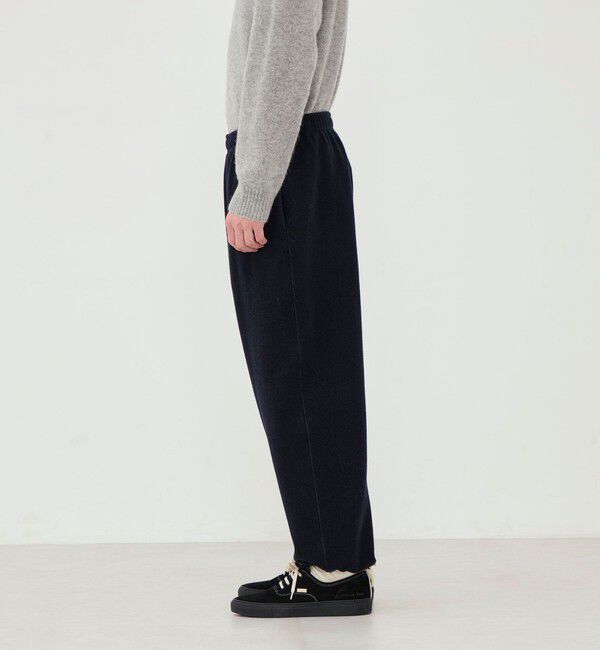 GALERIE VIE「ウールカシミヤフリース トラックパンツ」|その他|
