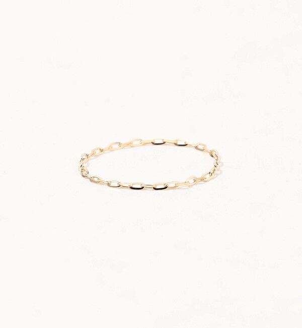 TOMORROWLAND GOODS「les bon bon simplicitychain ring」|リング|