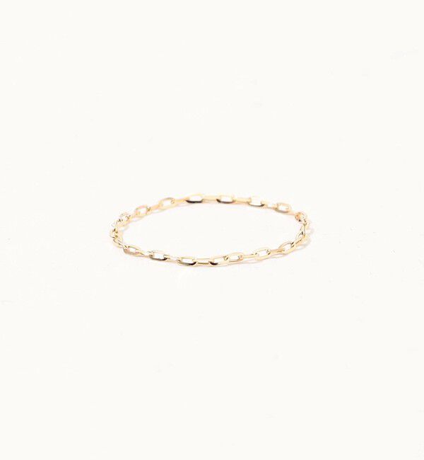 TOMORROWLAND GOODS「les bon bon simplicitychain ring」|リング|