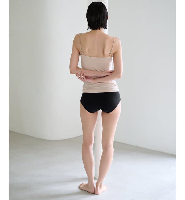 EMILYWEEK「【ACTIVE】Bamboo ボーイレッグショーツ（ブラック、ベージュA、オレンジ）」|インナー|