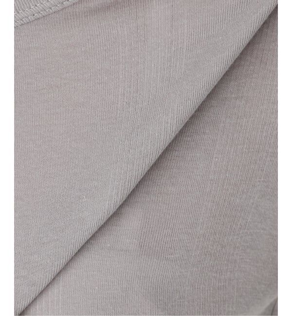 SLOBE IENA「《追加7》miller SLOBE別注 SHEER RIB クルーネック」|Tシャツ・カットソー|