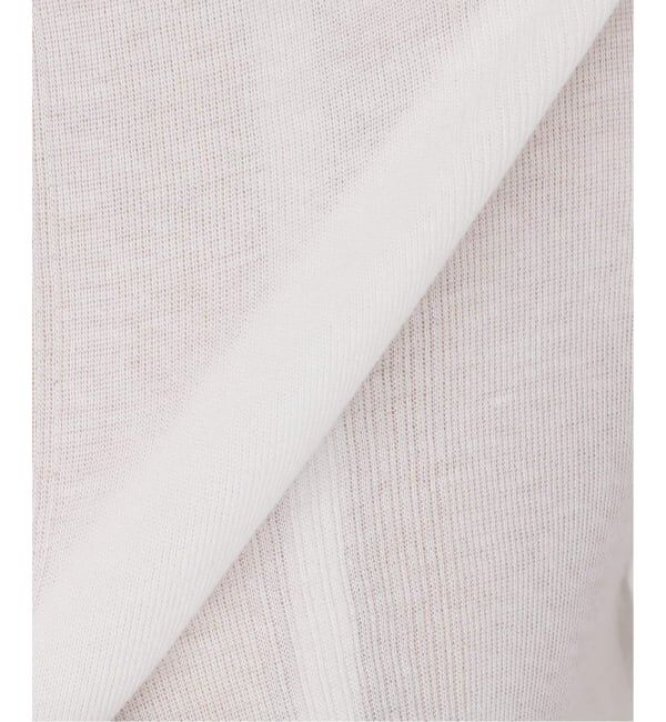 SLOBE IENA「《追加7》miller SLOBE別注 SHEER RIB クルーネック」|Tシャツ・カットソー|