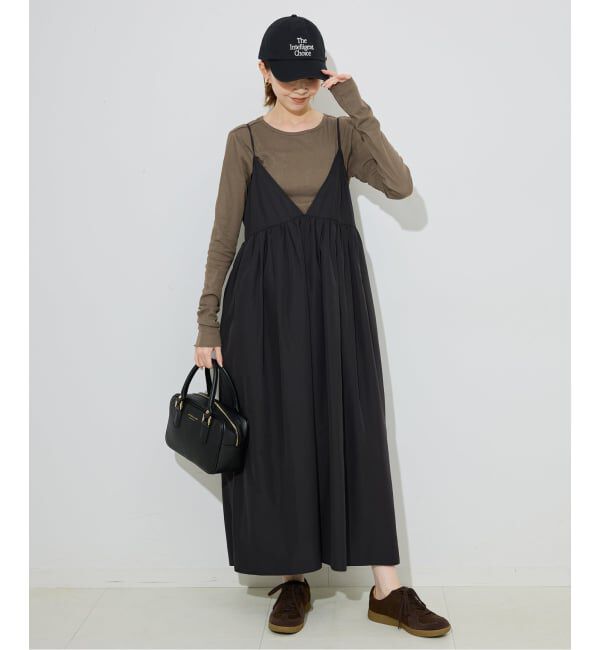 SLOBE IENA「《追加8》miller SLOBE別注 SHEER RIB クルーネック」|Tシャツ・カットソー|