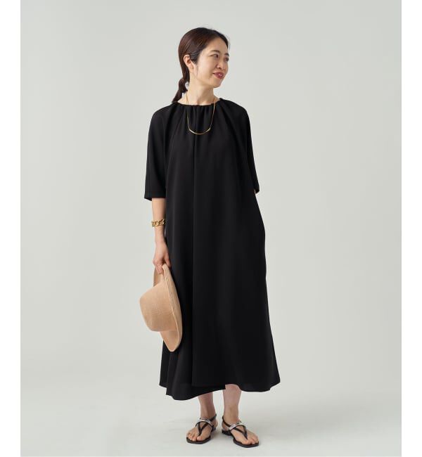 VERMEIL par iena「ガルーダドビークロスバルーンワンピース」|ワンピース|