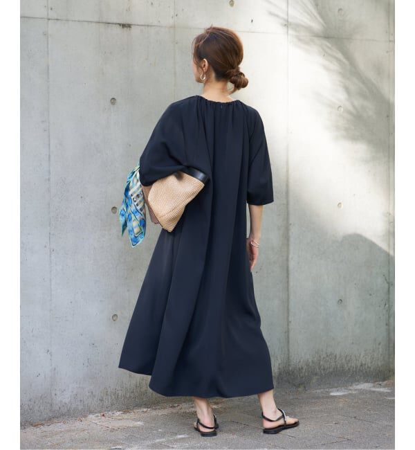 VERMEIL par iena「ガルーダドビークロスバルーンワンピース」|ワンピース|