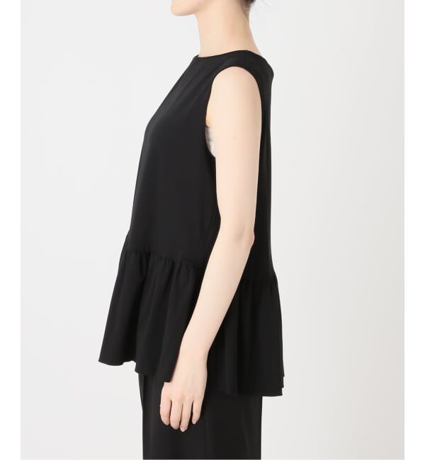 VERMEIL par iena「ペプラム ノースリーブプルオーバー」|Tシャツ・カットソー|