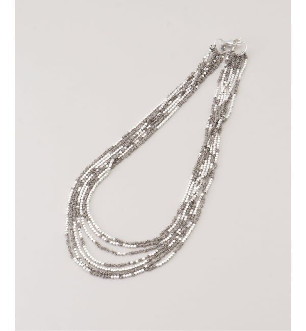 VERMEIL par iena「JEAN FRANCOIS MIMILLA ジャンフランソワミミラ Steel Beads & SteeネックレスCOL159」|ネックレス|