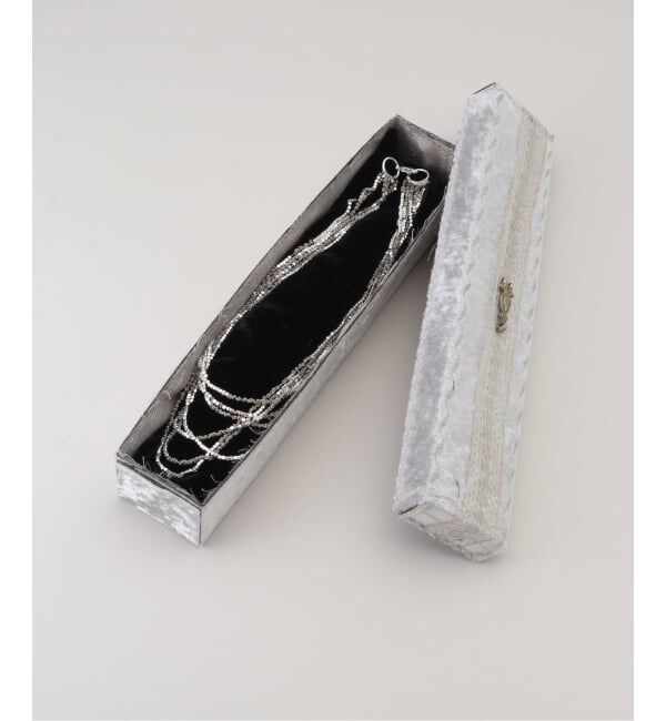 VERMEIL par iena「JEAN FRANCOIS MIMILLA ジャンフランソワミミラ Steel Beads & SteeネックレスCOL159」|ネックレス|