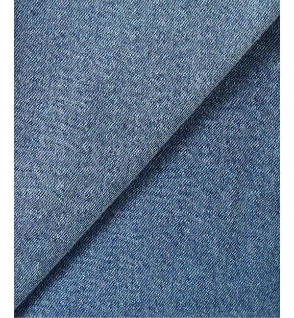SLOBE IENA「《シリーズあり/予約》LEDENIM BDU デニムシャツワンピース」|ワンピース|
