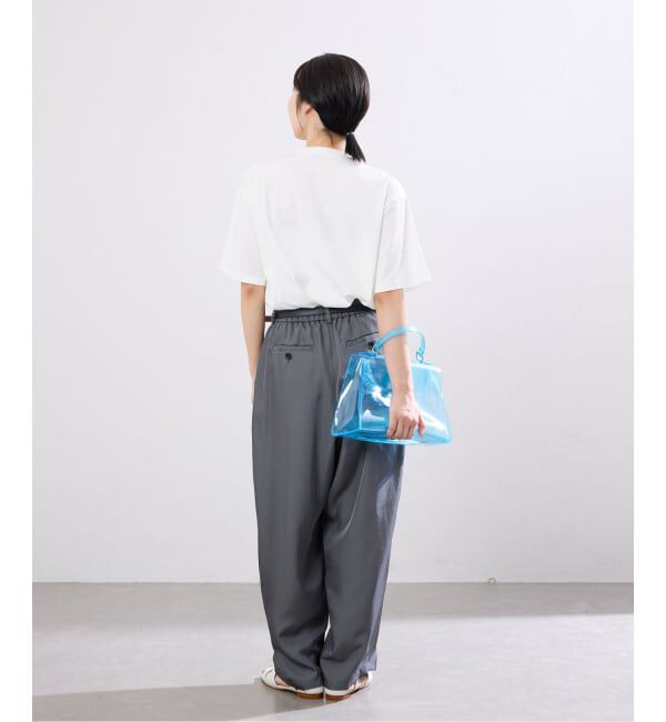 IENA「《WEB限定/追加》コットンフォトプリント ロゴTシャツ」|Tシャツ・カットソー|