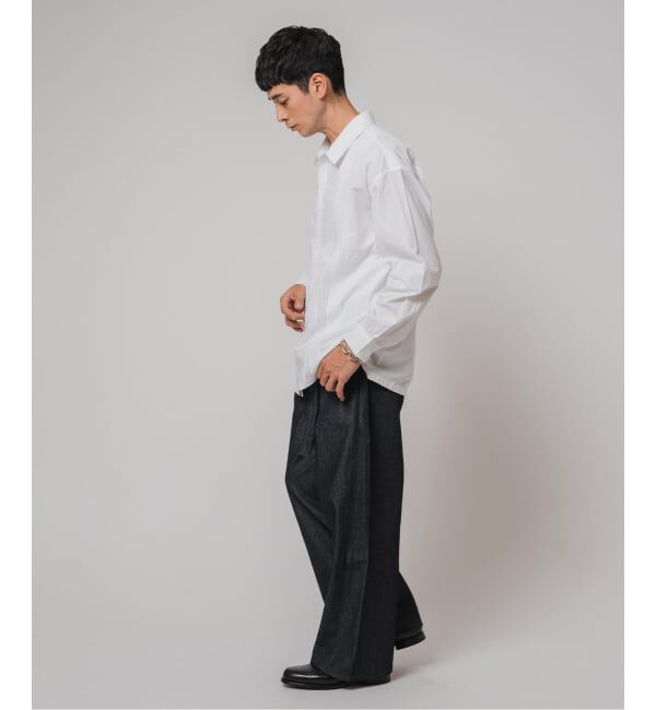 EDIFICE「LEVI&rsquo;S(R)/リーバイス(R) 別注 TWISTED BELTED デニムパンツ (L30)」|デニム|