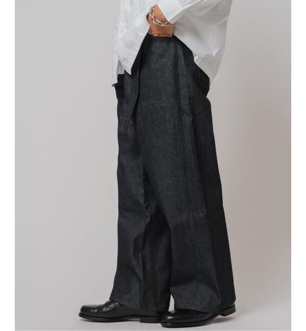 EDIFICE「LEVI&rsquo;S(R)/リーバイス(R) 別注 TWISTED BELTED デニムパンツ (L30)」|デニム|