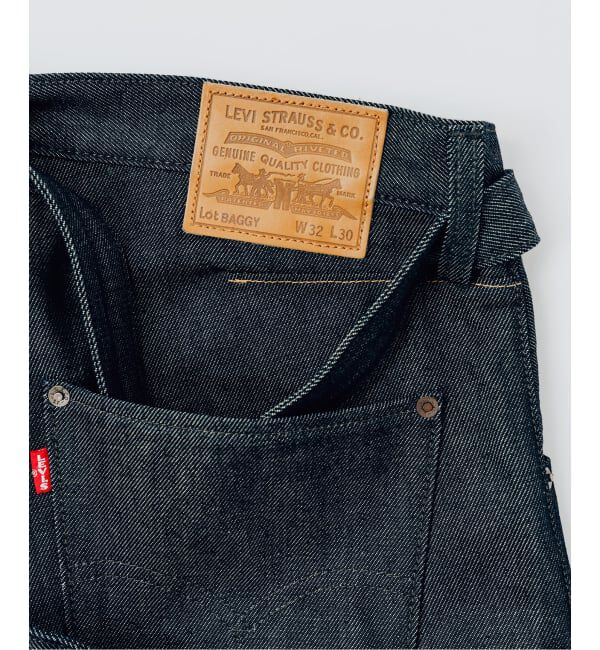 EDIFICE「LEVI&rsquo;S(R)/リーバイス(R) 別注 TWISTED BELTED デニムパンツ (L30)」|デニム|