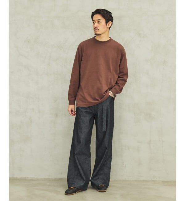 EDIFICE「LEVI&rsquo;S(R)/リーバイス(R) 別注 TWISTED BELTED デニムパンツ (L30)」|デニム|