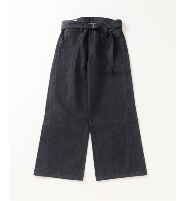 EDIFICE「LEVI&rsquo;S(R)/リーバイス(R) 別注 TWISTED BELTED デニムパンツ (L30)」|デニム|