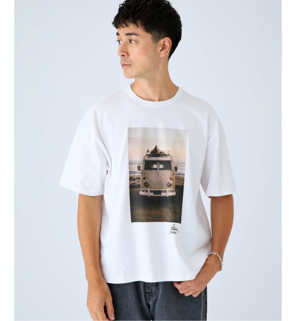 EDIFICE「《追加》THOMAS LODIN(トーマス ロディン) 別注 フォト プリント Tシャツ」|Tシャツ・カットソー|