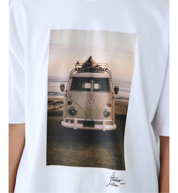 EDIFICE「《追加》THOMAS LODIN(トーマス ロディン) 別注 フォト プリント Tシャツ」|Tシャツ・カットソー|