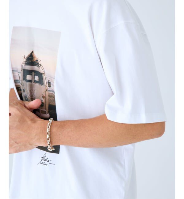 EDIFICE「《追加》THOMAS LODIN(トーマス ロディン) 別注 フォト プリント Tシャツ」|Tシャツ・カットソー|