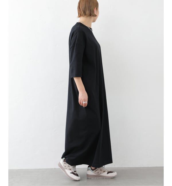 journal standard luxe「クラシック天竺スタンダードクルーネックワンピース」|ワンピース|