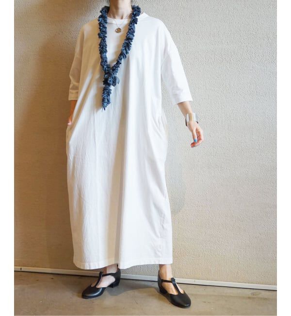 journal standard luxe「クラシック天竺スタンダードクルーネックワンピース」|ワンピース|