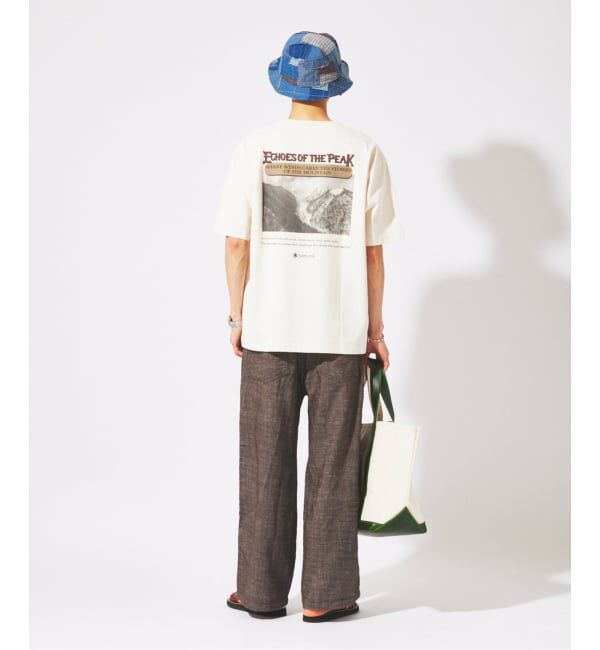 JOURNAL STANDARD「snow peak / スノーピーク 別注  谷川岳 プリント Tシャツ」|Tシャツ・カットソー|