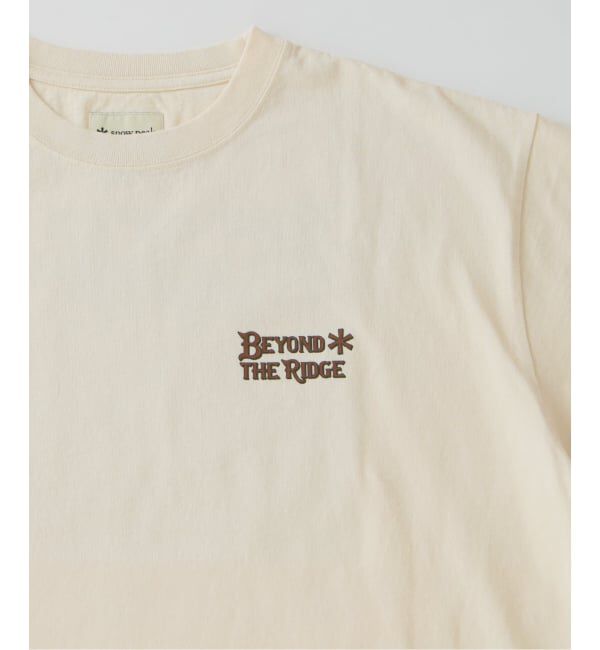 JOURNAL STANDARD「snow peak / スノーピーク 別注  谷川岳 プリント Tシャツ」|Tシャツ・カットソー|